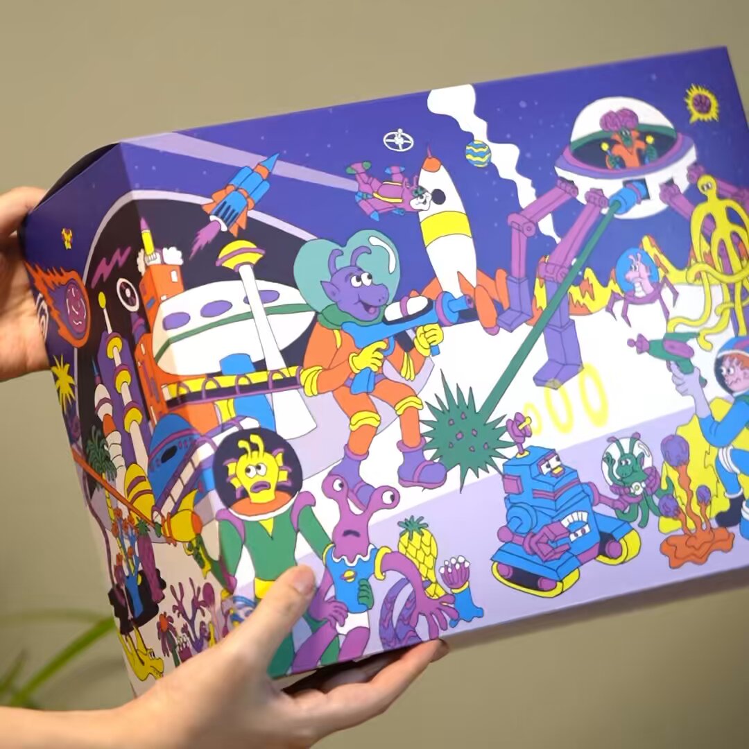 スペースピーポー＆スペースジェット」 パッケージサンプル