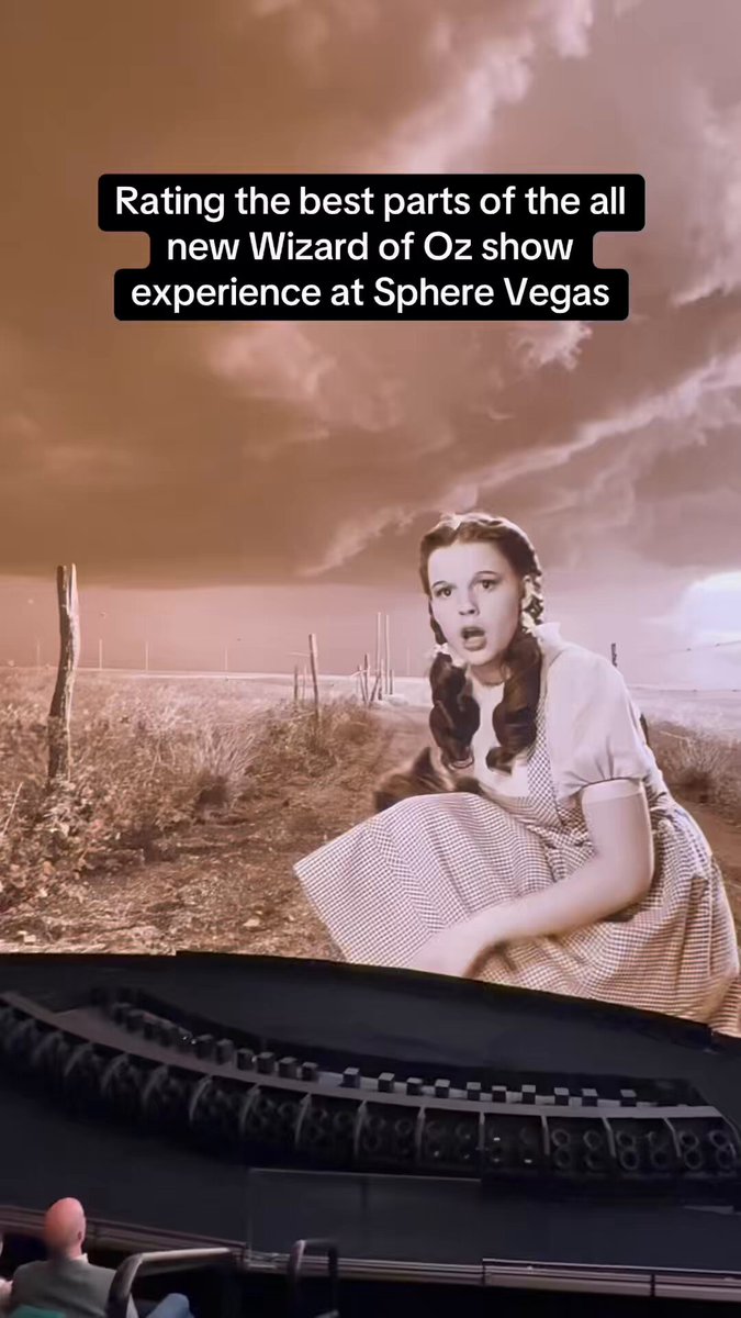 ラスヴェガスSphereでの『オズの魔法使』開幕。風が吹いたりリンゴが