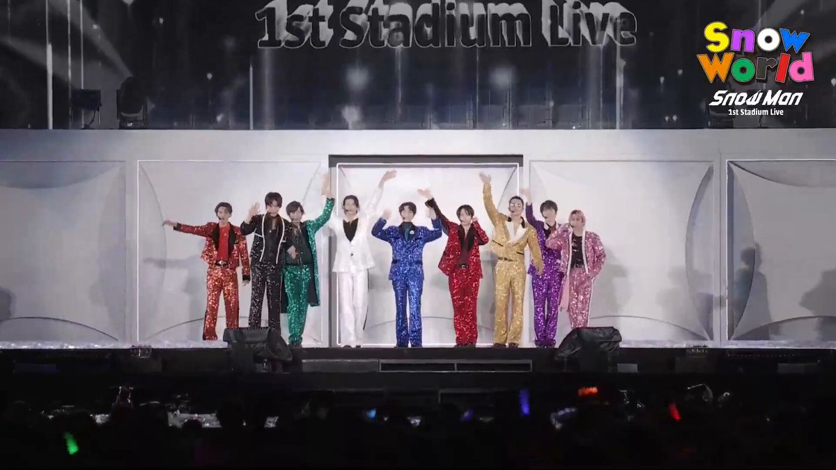 250607 Snow Man 1st Stadium Live 'Snow World'〜日産スタジアムから