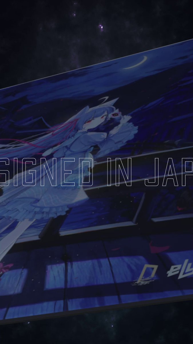 GMeLA-月灯 縦版PV公開！ #eLuminArc 新作ガラスマウスパッド