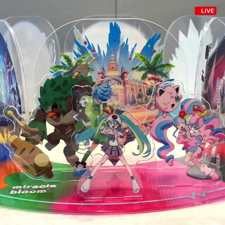 つながるアクリルスタンドコレクション ポケミク 18 Harmony Stage