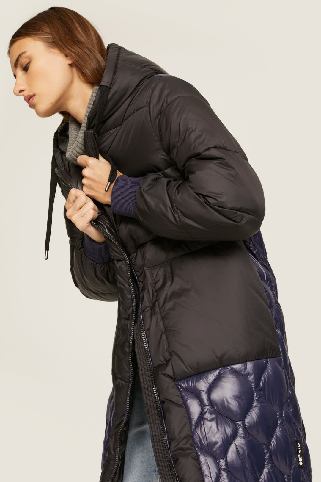 Long Quilted Puffer Coat by OOF | Rent the Runway