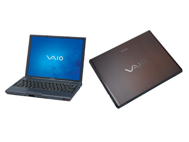ソニー、Vista搭載ノートPC「VAIO」春モデル