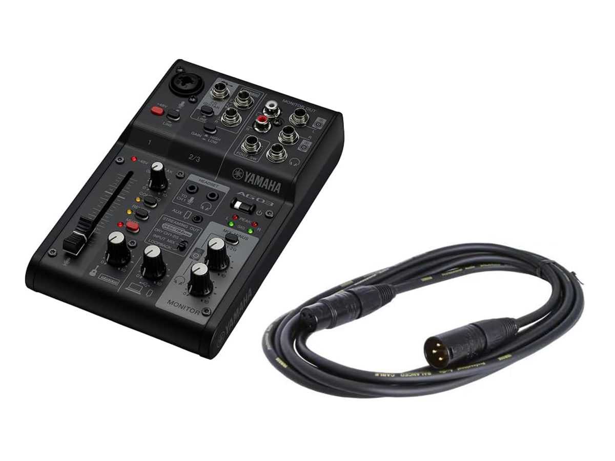 YAMAHA（ヤマハ）/AG03MK2 オーディオ・インターフェースUSBタイプ