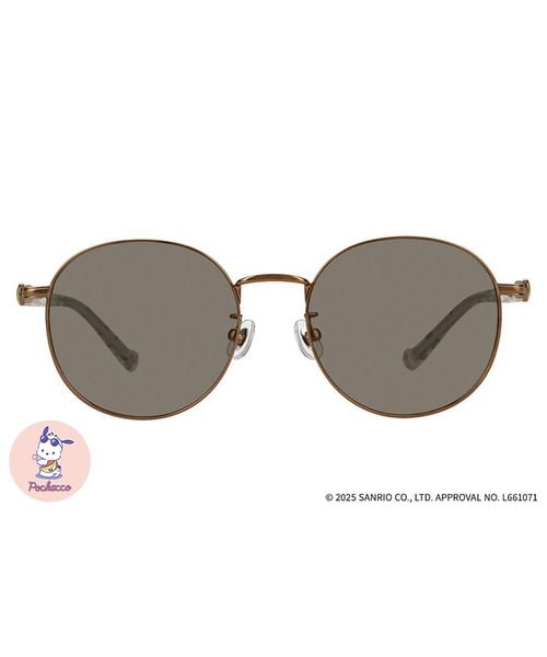 はぴだんぶいコラボ】ボストン型サングラス/ポチャッコ/Zoff/ZC252G01