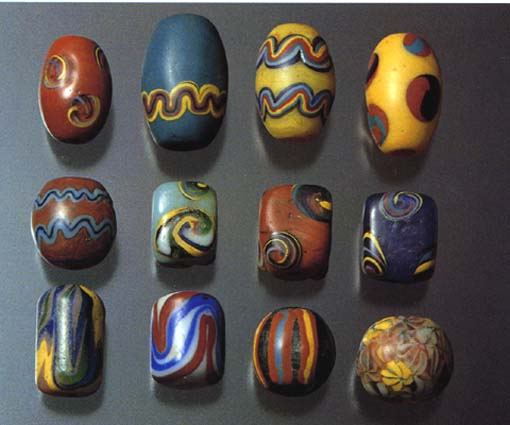 日本古代のとんぼ玉 : 「やきもの」