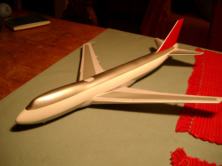 ボーイング747－100【ノースウエストオリエント】製作記録 : 犬