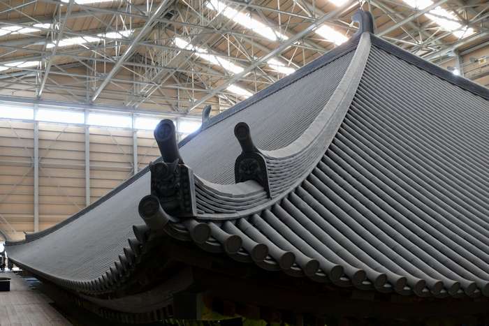 唐招提寺・瓦いろいろ : 生駒山麓