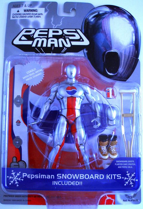 ウルトラ・フリーポーズフィギュア・ペプシマン（ファースト