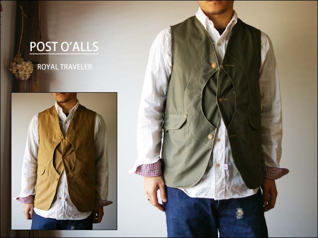 POST O'ALLS [ポストオーバーオールズ] royal traveler[ロイヤル
