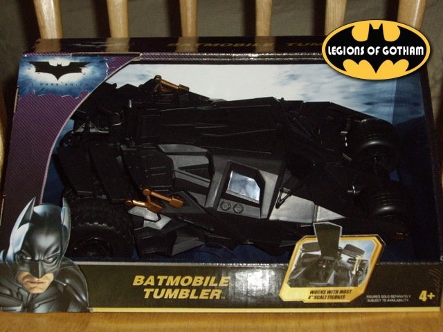 マテル バットマン・ザ・ダークナイト 1/18 スケール バットモービル