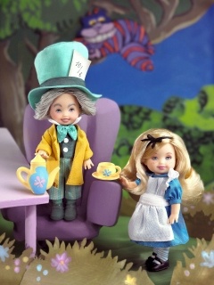 不思議の国のアリス・バービー達 Alice in Wonderland Barbie : ぁぁ