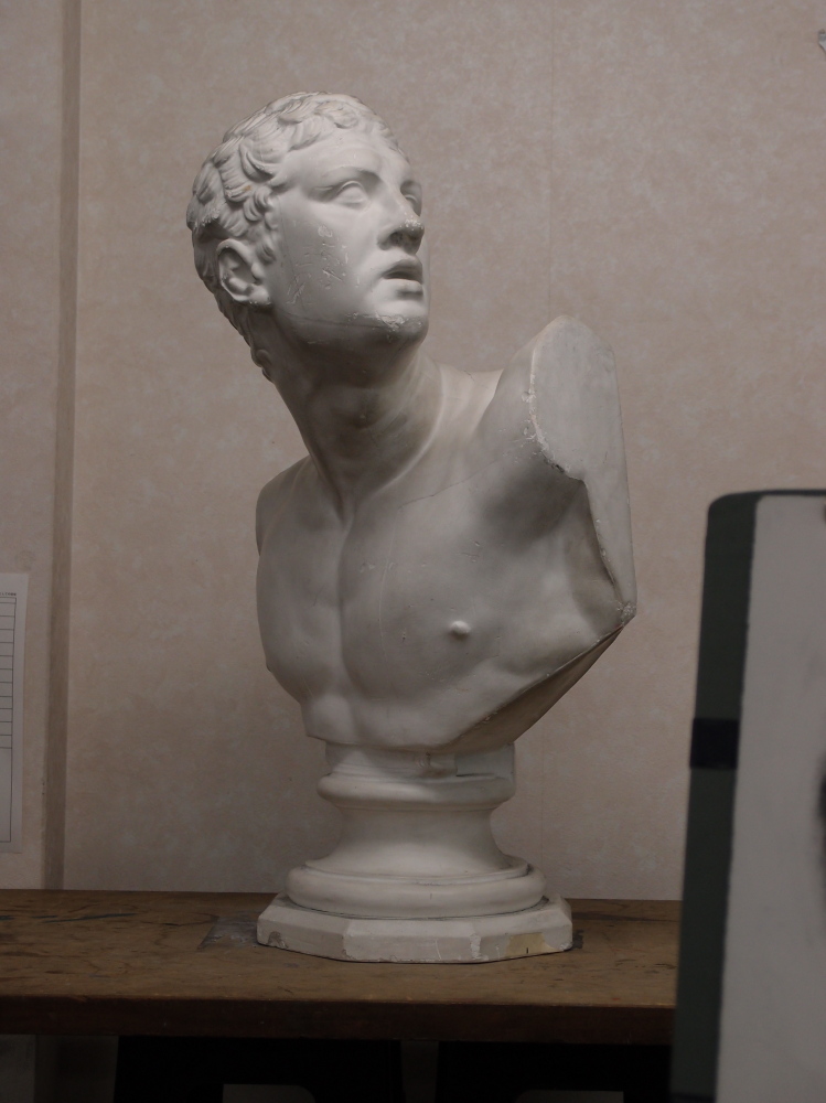 ボルゲーゼの闘士 : 空の鳥