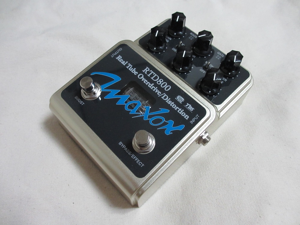 MAXON“RTD800 Real Tube Overdrive/Distortion” : 【○八】マルハチBlog