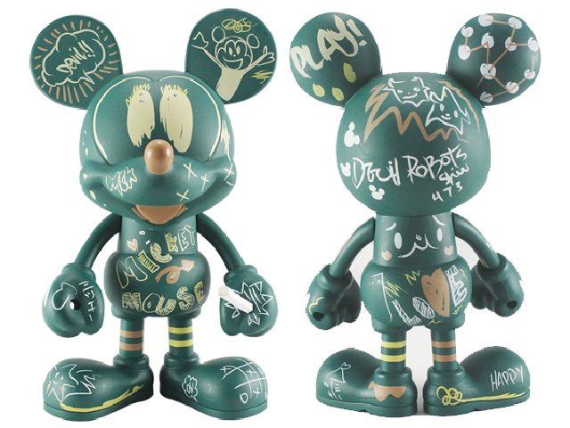 ミッキーマウス・バイナルアートフィギュア : Vinylmation バイナル