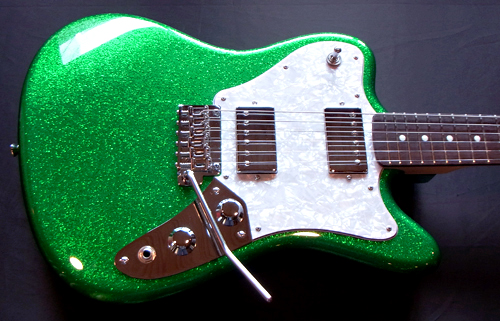 緑ラメのSuper Panic #005 1本目」が完成〜ですッ！ : Psychederhythm-Blog