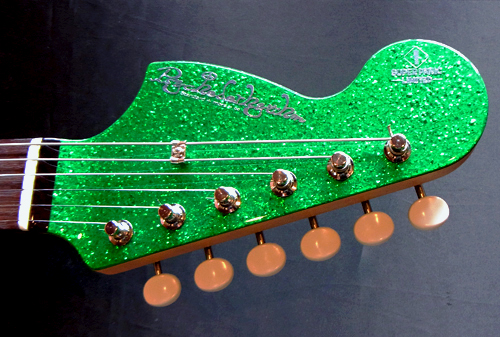 緑ラメのSuper Panic #005 1本目」が完成〜ですッ！ : Psychederhythm-Blog