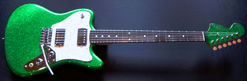 緑ラメのSuper Panic #005 1本目」が完成〜ですッ！ : Psychederhythm-Blog