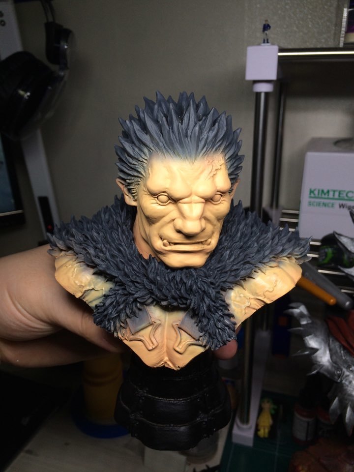 headlong ベルセルク ゾッド 人間体 胸像 : san's workshop