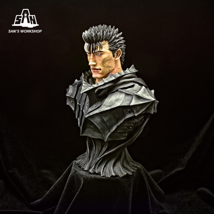 K*s様 HEADLONG ベルセルク ガッツ胸像 ゾッド胸像 作品展示＜HEAD