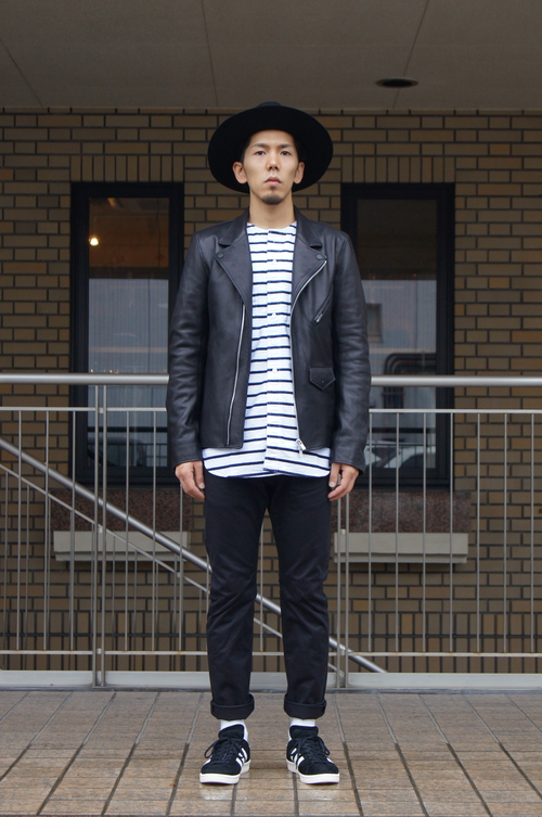 nonnative - RIDER BLOUSON COW LEATHER!! : UNDERPASS・・・Having fun!!!