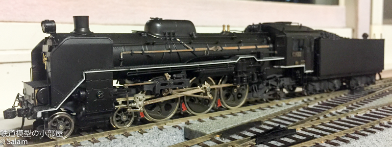 珊瑚模型店 C59キットの組み立て その11 : Salamの鉄道趣味ブログ