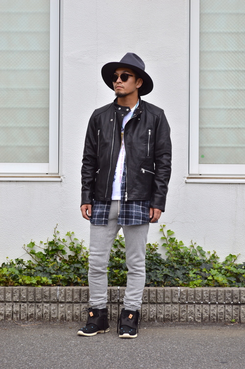 nonnative - BIKER BLOUSON COW LEATHER. : UNDERPASS・・・Having fun!!!