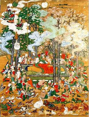 長谷川等伯一門の涅槃図 : Art & Bell by Tora