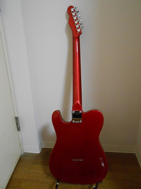 Triumph テレキャスター メタリックレッド : ぎたろうの安ギター伝説