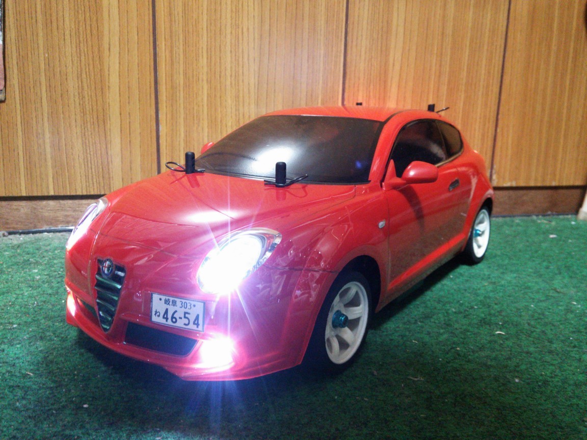 アルファロメオMITOボディ : 動力模型などのブログ