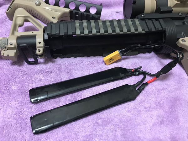 エアガン レストア 東京マルイスタンダードM4 ハンドガードに