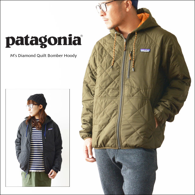 patagonia [パタゴニア正規代理店] M's Diamond Quilt Bomber Hoody