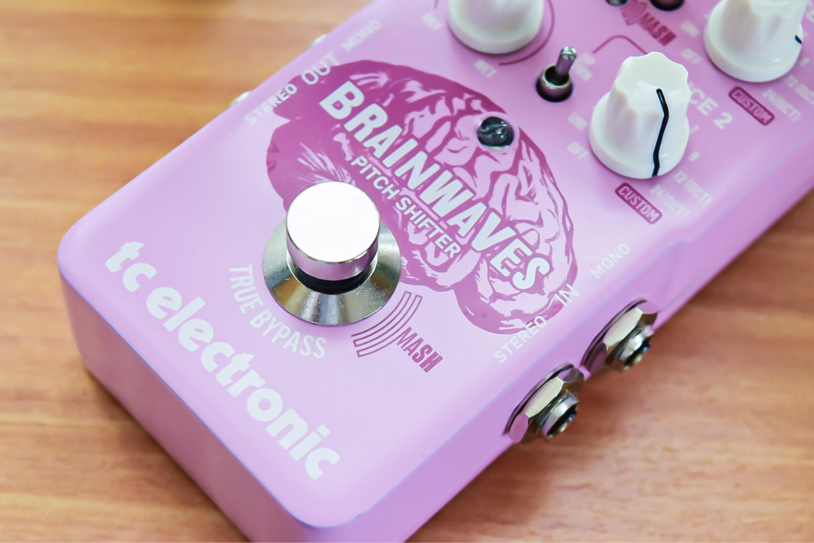 ピッチシフト音にディレイを絡ませる。tc electronic BRAINWAVES PITCH