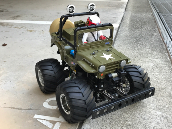 ワイルドウイリー2 XB カスタム開始 : Black Fantom