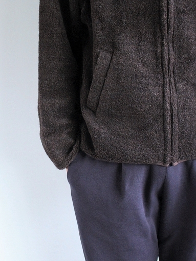 blurhms Wool Boa Zip Jacket : 『Bumpkins putting on airs』