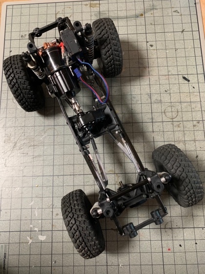 CC-02 フロントモーター化 アクスル移植の巻 : WKクローリング日記 Ver.3