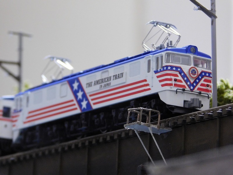 在籍車両】 マイクロ 50系 ＋ KATO EF60 アメリカントレインタイプ