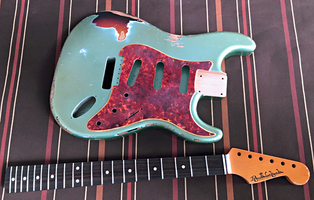 ストラト マルチレイヤー塗装