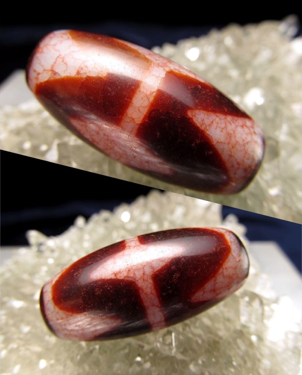 希少天珠『朱砂龍紋天珠』最終章 : ラッキーストーンの想い