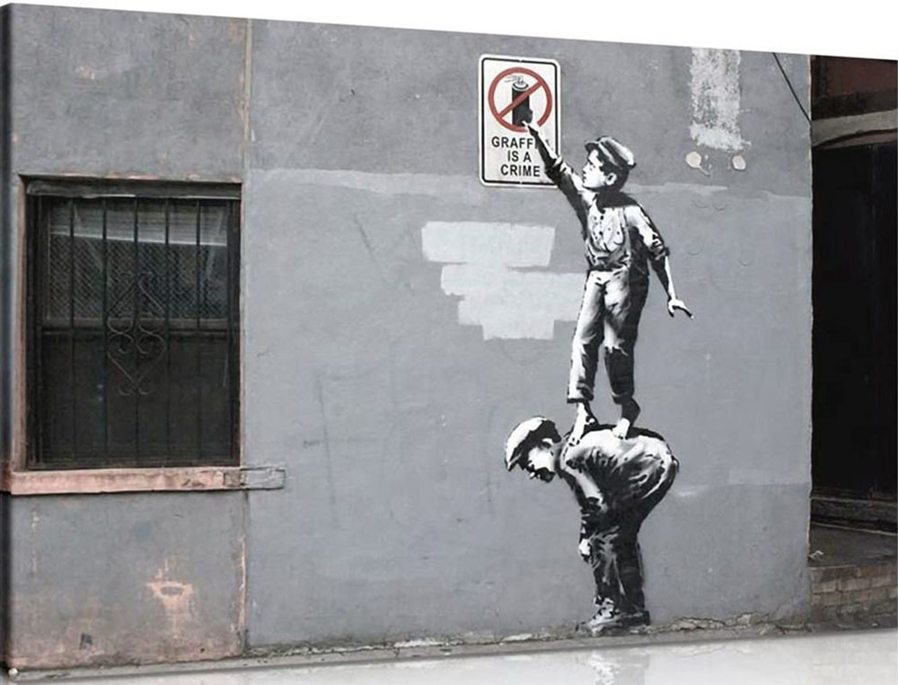 バンクシーのグラフィティ・クライム、近日予約承ります : 下呂温泉 留