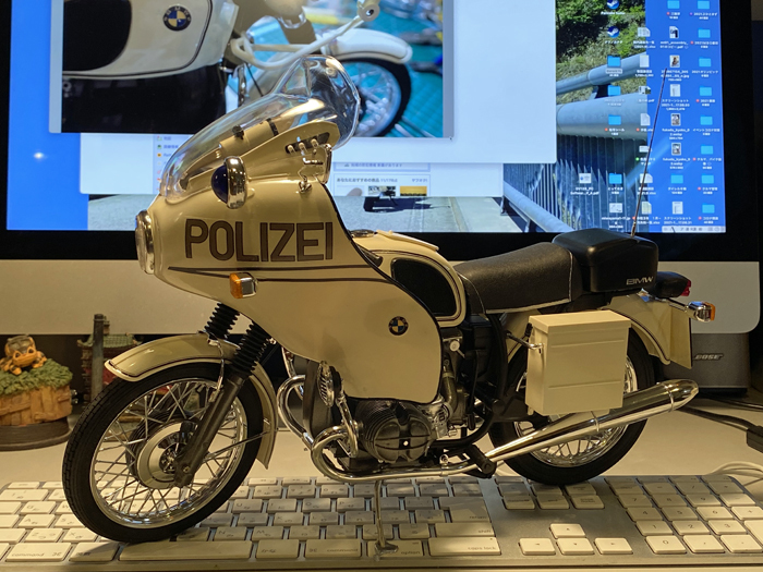 プラモ製作記 5 BMW R75/5 ポリスタイプ 1/6 タミヤ : 小生の備忘録