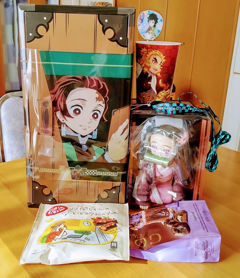 禰豆子ちゃんのポップコーンバケツ!!等&ローソンコラボ : 旅にゃん日記