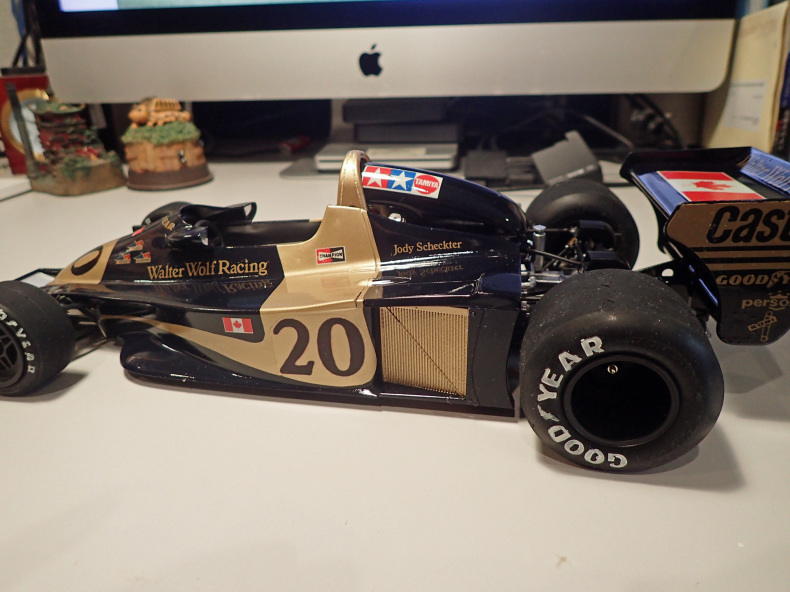 プラモ製作記 14 ウルフWR1フォード 1/12 タミヤ : 小生の備忘録