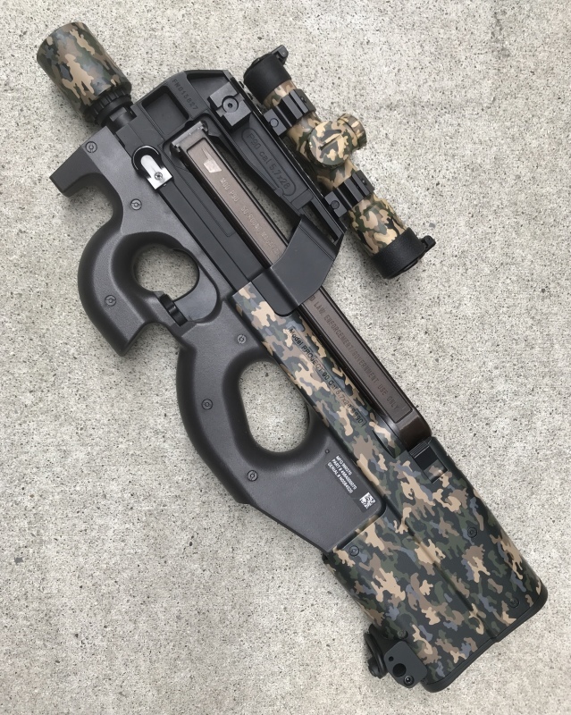 東京マルイ P90カスタム 初速アップ : Black Fantom