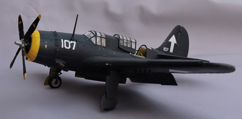 サイバーホビー1/72 SB2Cヘルダイバーが完成 : ぷんとの業務日報2ndGear