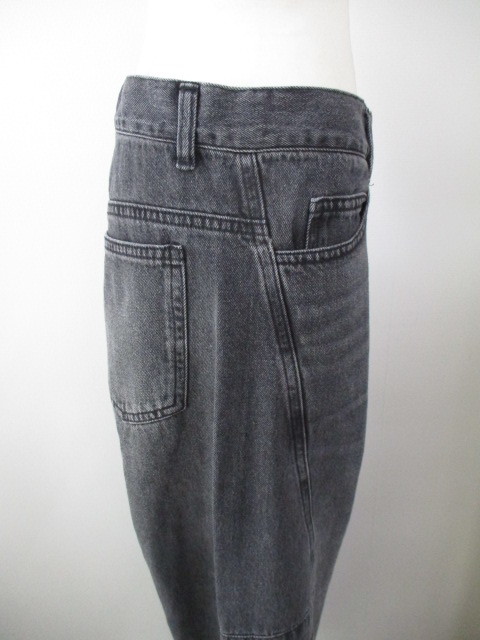 アンナケリー アンナケリー ANNAKERRY ブラック切替カーブデニム