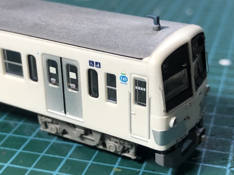 Nゲージ加工]西武新101系ワンマン車白色 その3 : MY模型工房