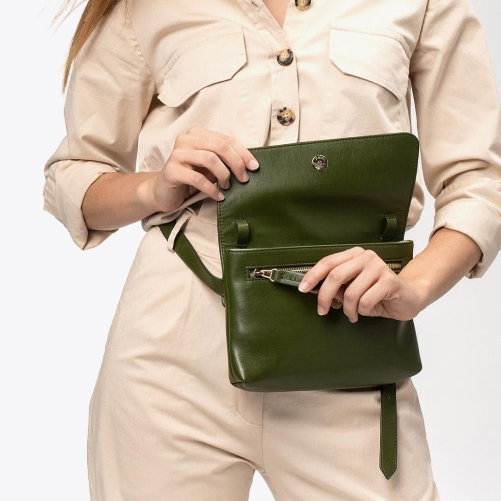 Mini borsa vegan Rebecca, Cactus, verde - Miomojo