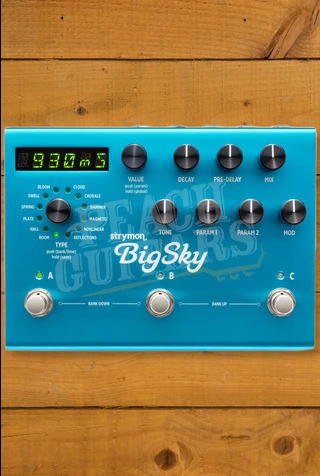 Effects > Delay & Reverb > Strymon blueSky V2 | Reverberator