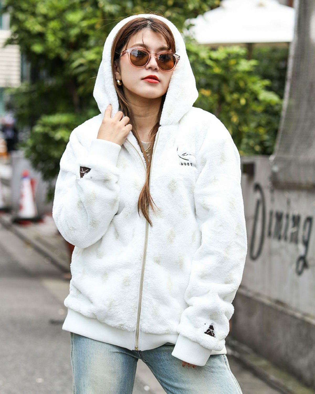 Karl Kani] 静電気防止 モノグラム ファー パーカー | PEET ONLINE STORE